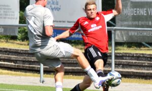 Bilder vom Rheinlandpokal-Spiel  (1.Runde), zwischen den Bezirks-Liga-Konkurenten TUS Burgschwalbach und SG HoherWesterwald Niederroßbach
