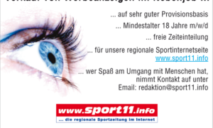 – ANZEIGE – Wir suchen Verstärung !