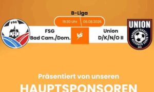 Union-Reserve erfolgreich in die neue Saison gestartet. Jetzt geht es bereits am Donnerstag in die Kurstadt.