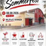Sommerfest auf dem Bolzplatz in Heringen am 8. August