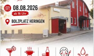Sommerfest auf dem Bolzplatz in Heringen am 8. August