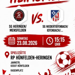 SG Heringen/Mensfelden – vs SG Niedertiefenbach