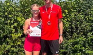VLG Mixed Team beim Stunden-Paarlauf auf dem Treppchen