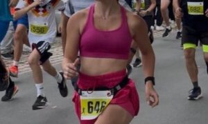 Sieg und Bestzeit für Emily Kemptner beim Lebenslauf in Flörsheim