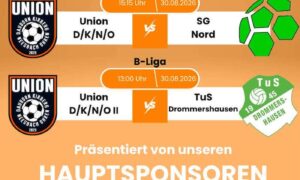Erste unter Zugzwang, Union-Reserve mit „unheimlicher“ Serie und dem nächsten Spitzenspiel