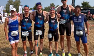 Triathlon-Senioren sind Vize-Hessenmeister