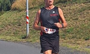 Dietmar Gottschalk VLG Eisenbach beim Hugenottenlauf am Start