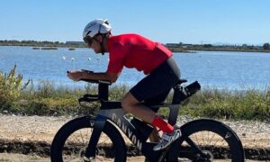 VLG Triathlet Mike Enders „ 60 Jahre und kein bisschen langsam „