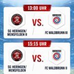 SG Heringen/Mensfelden II – FC Waldbrunn III am Sonntag