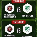 Vorschau Heimspiele SG Heringen vs RSV Weyer