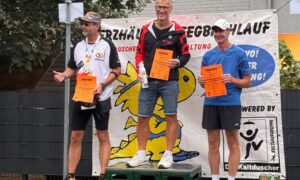 Jacqueline und Maik Schön VLG Eisenbach beim 29. Heegbachlauflauf