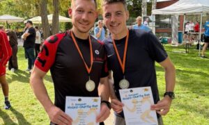 Platz zwei für Daniel Schütz VLG Eisenbach  Charity-Run in Nassau