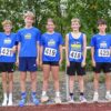 Till und Maximilian steigern sich über 800 m – Steigerung in den Würfen