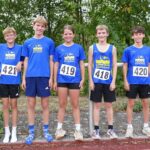 Till und Maximilian steigern sich über 800 m – Steigerung in den Würfen