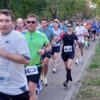 Esther Vornholt beim Baden Marathon in Karlsruhe im Ziel
