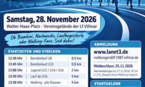 33.  Villmarer Dorflauf am 28. November
