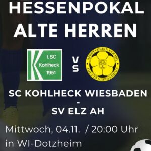 AH-Spiel des Jahres ! AH-Hessenpokalrunde in Wiesbaden