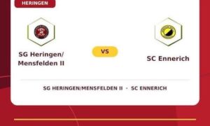 SG Heringen /Mensfelden II – SC Ennerich am morgigen Mittwoch