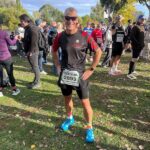 Maik Schön beim Halbmarathon in Offenbach auf Platz 1 der M 55